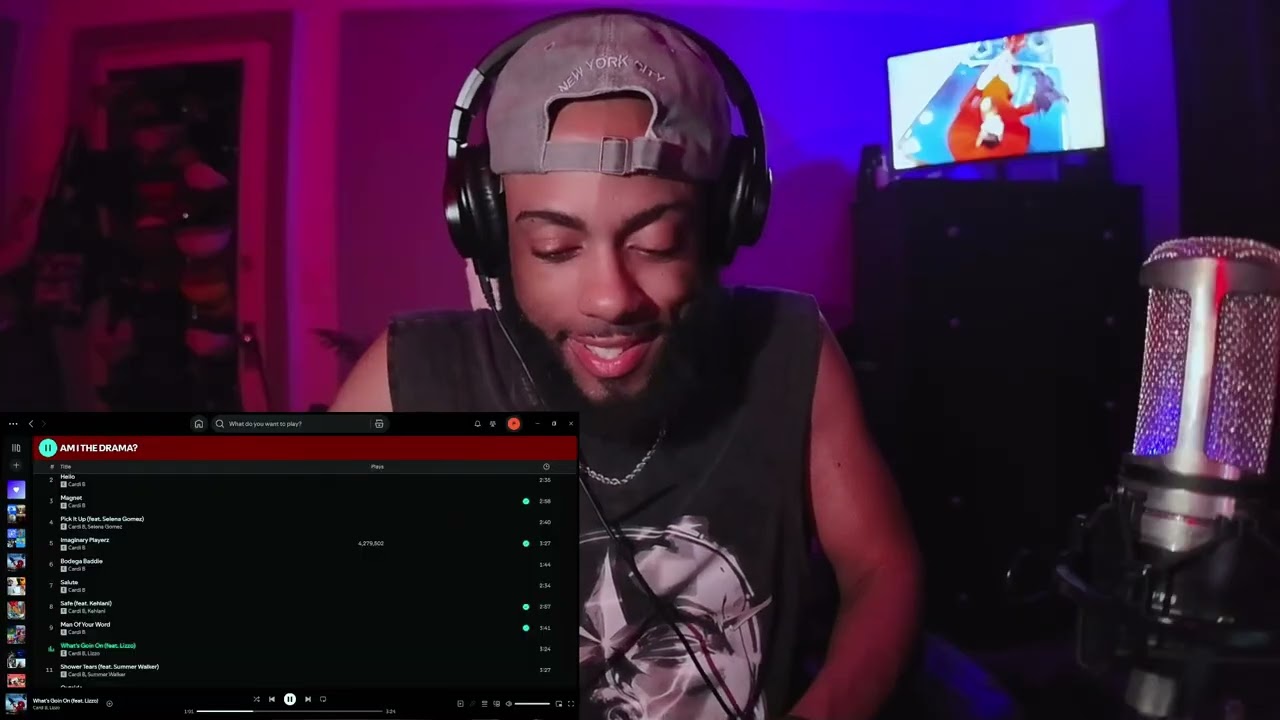 CARDI B - WHAT IS GOING ON (ft. Lizzo)(REACTION) #amithedrama