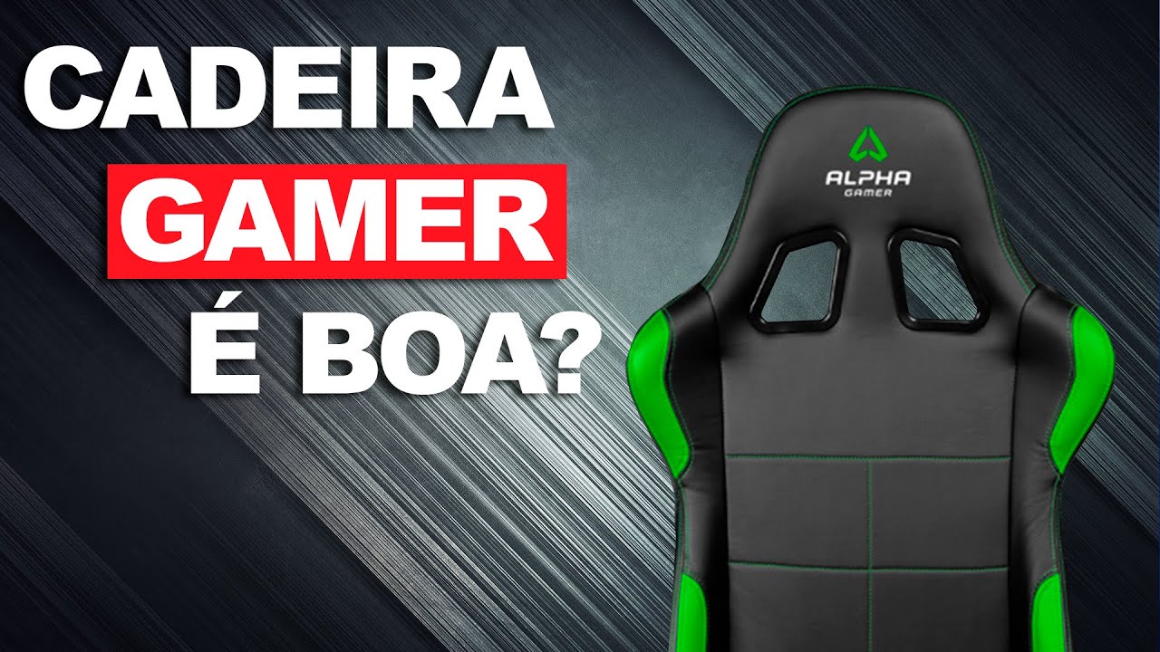 Cadeira ALPHA GAMER VEGA é boa? Vale a pena?