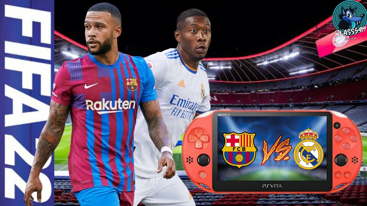 BARCELONA VS REAL MADRID | FIFA 22 | PS VITA | Version Valentin
