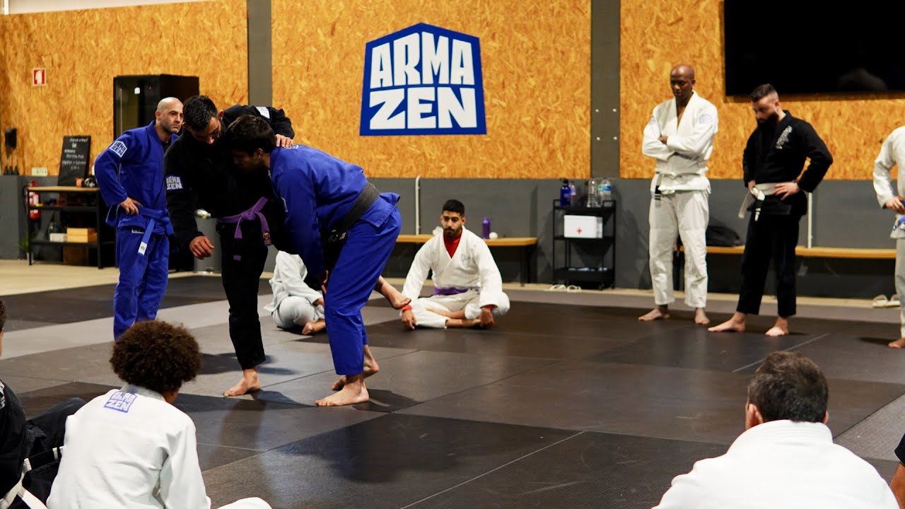 Aula de Jiu-jitsu | Técnicas de Judô + Single Leg + Reposição de Guarda | BJJ | IBJJF