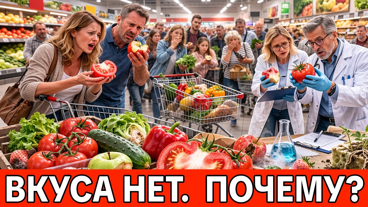 Почему продукты больше не имеют вкуса? Lidl, Aldi, Rewe и другие - правда раскрыта!