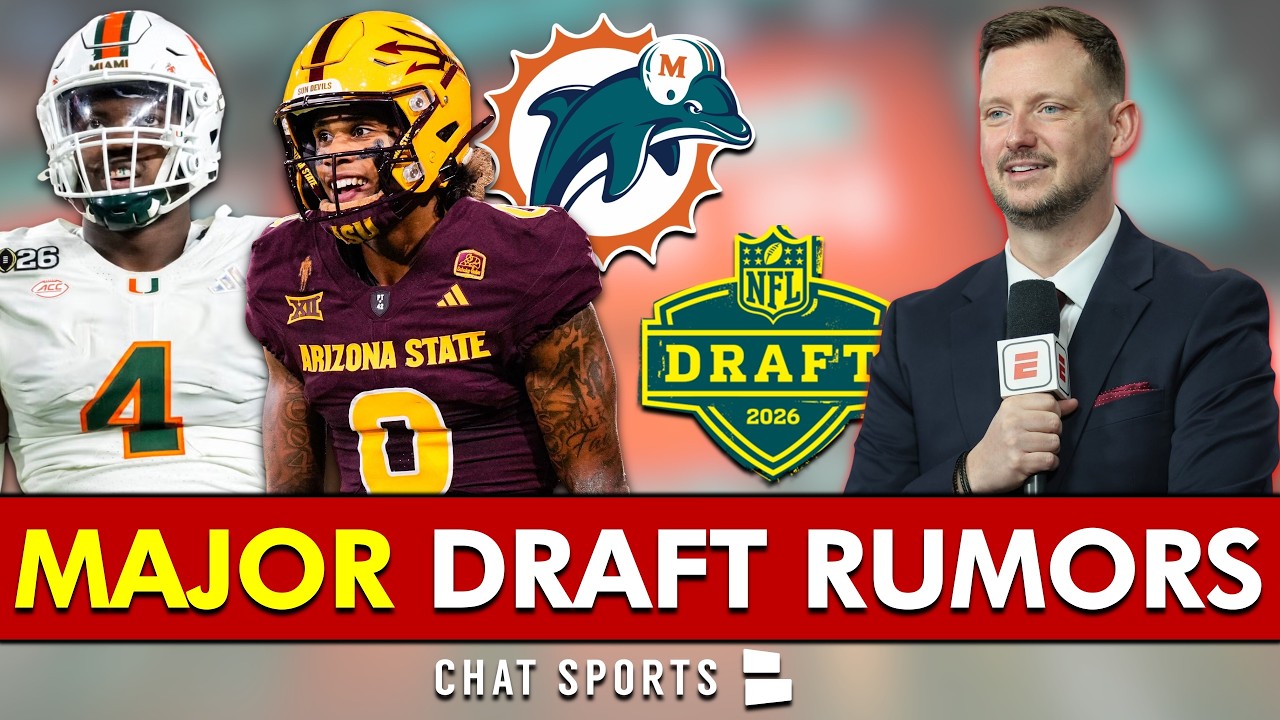 These NFL Draft Rumors From ESPN&rsquo;s Matt Miller Would Be GAME-CHANGING For The Miami Dolphins!