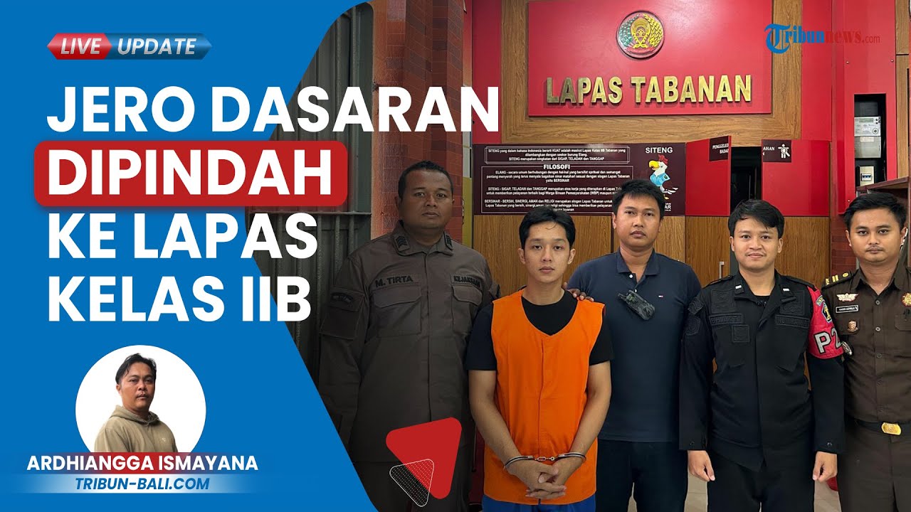 Jero Dasaran Alit Ditahan di Lapas Kelas II B Tabanan soal Kasus Dugaan Pelecehan Seksual