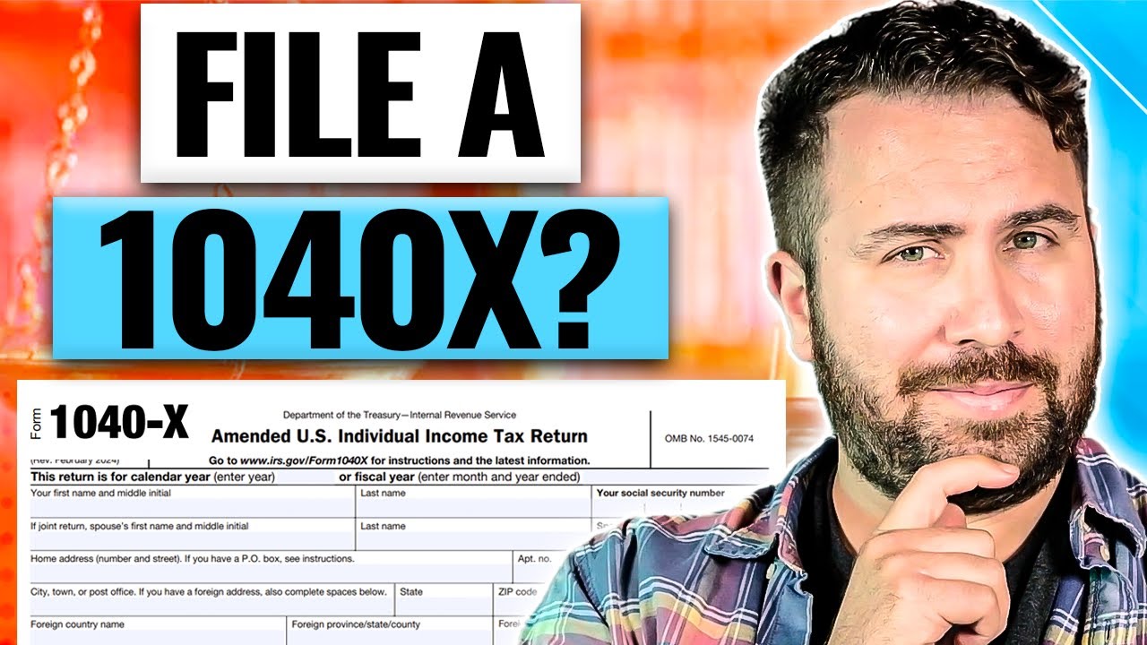 If the IRS Did a Substitute for Return, Should You File a 1040X?