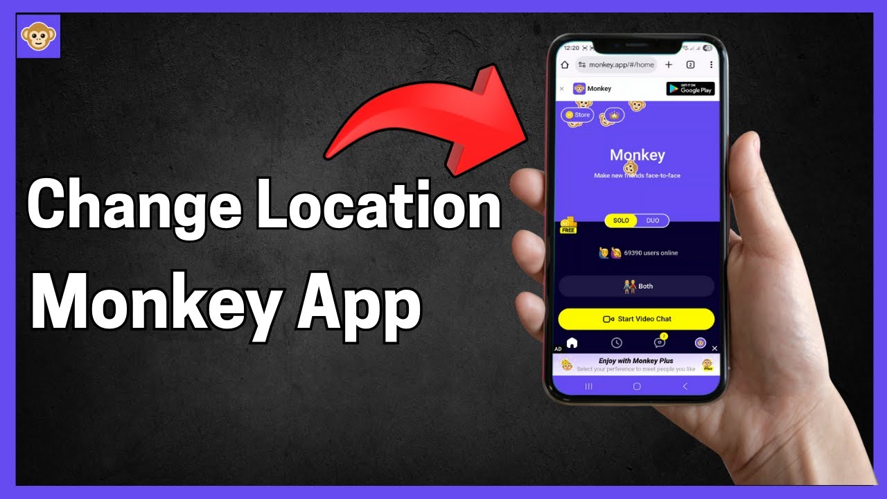How to change Location on Monkey App (Full Guide)