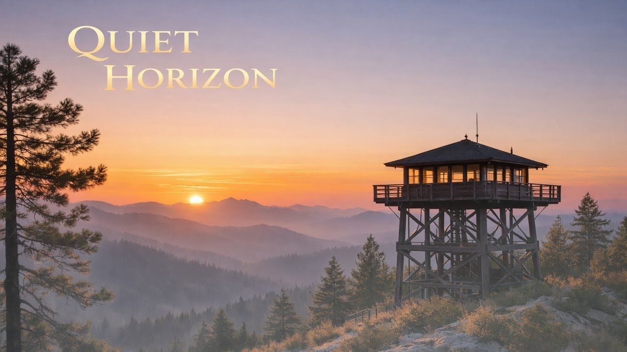 Quiet Horizon | Peaceful Mountain Ambience 
