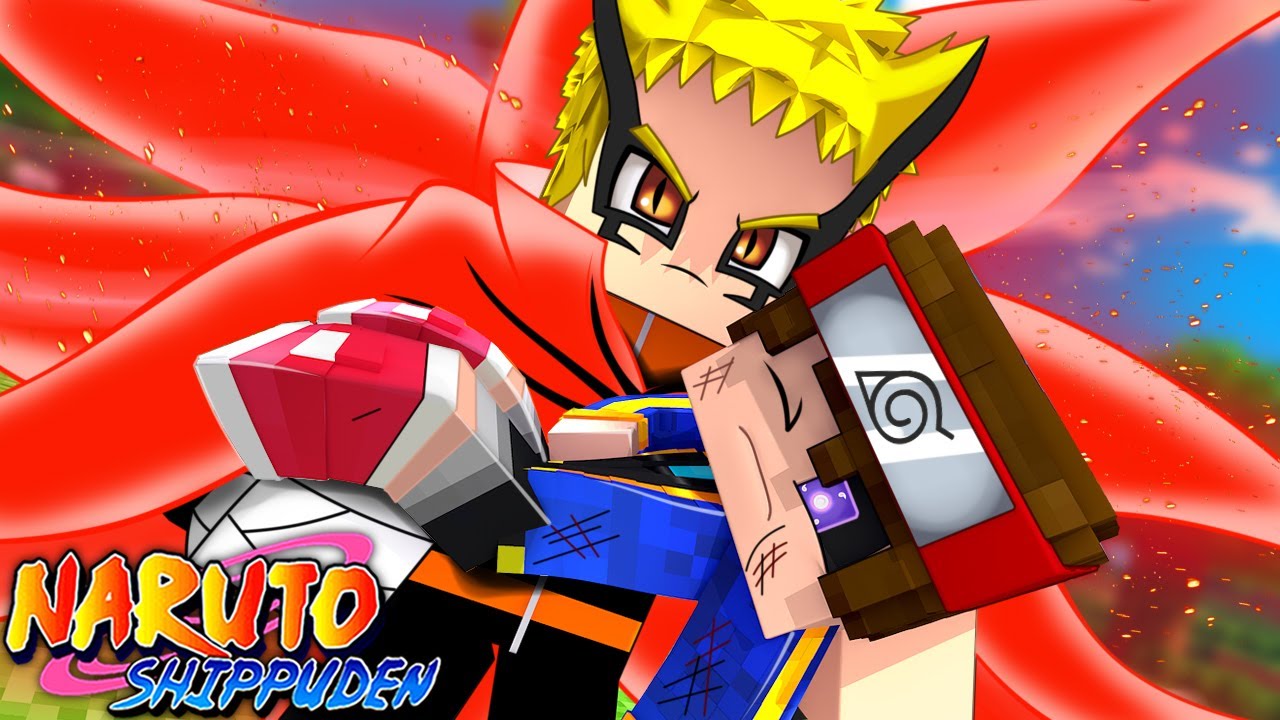 A VOLTA do NARUTO MODO BÁRION com o SHARINGAN ROXO ! Minecraft Naruto Jikan