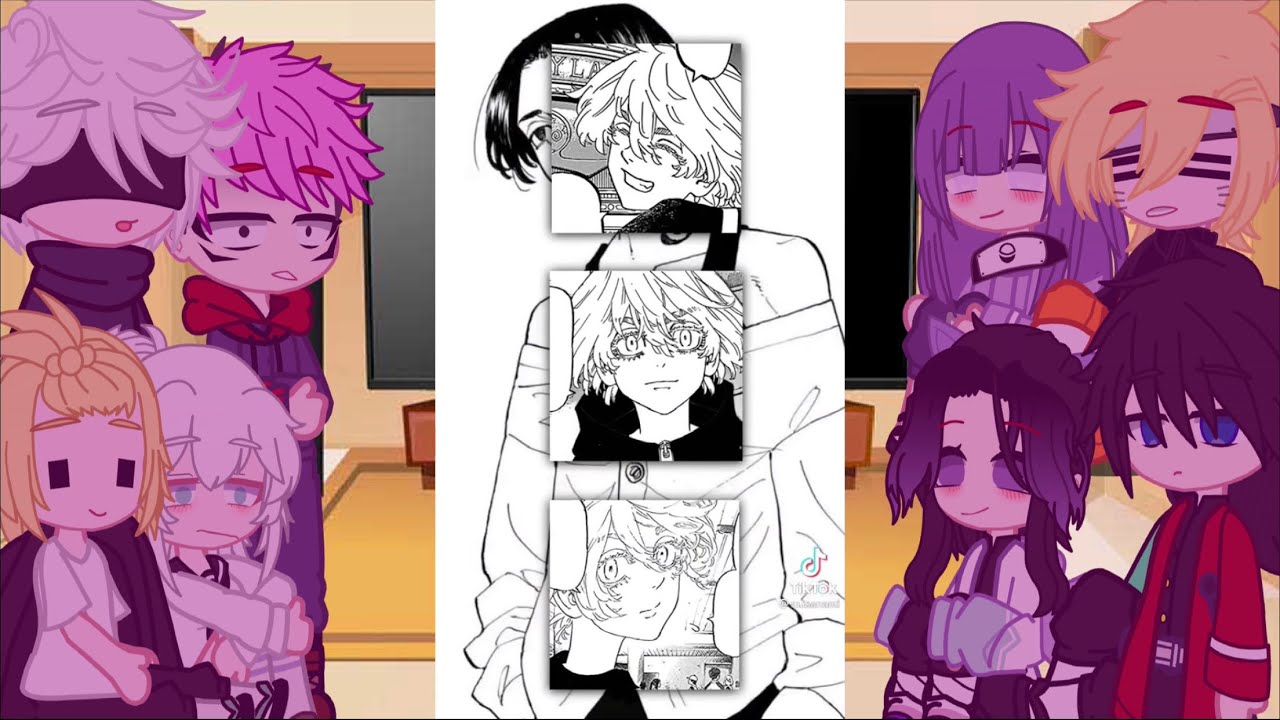 Random Anime react to tiktok | 1/3 | Ships | Sub for my idol : @zin9862