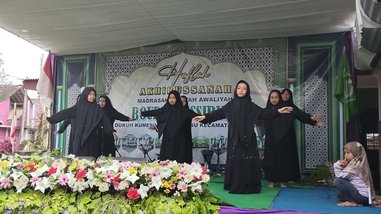 Kun anta, penampilan jihan dan kawan kawan di haflah akhirussanah madrasah Diniyah Roudlotussibyan