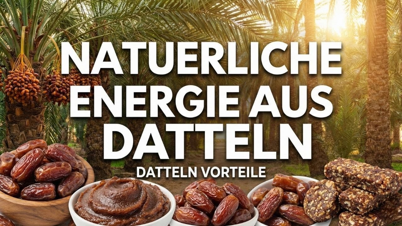 Datteln Vorteile - Natuerlicher Zucker Energie Quelle Und Mineral Kraft