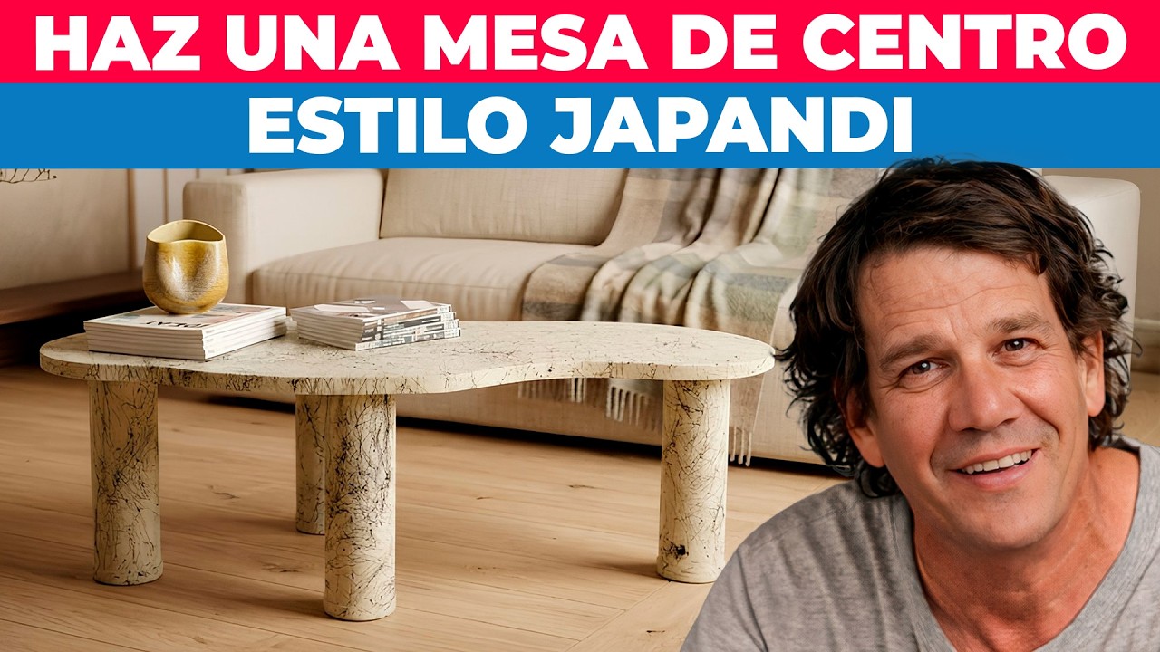 C&oacute;mo hacer una mesa de centro estilo Japandi 🇯🇵