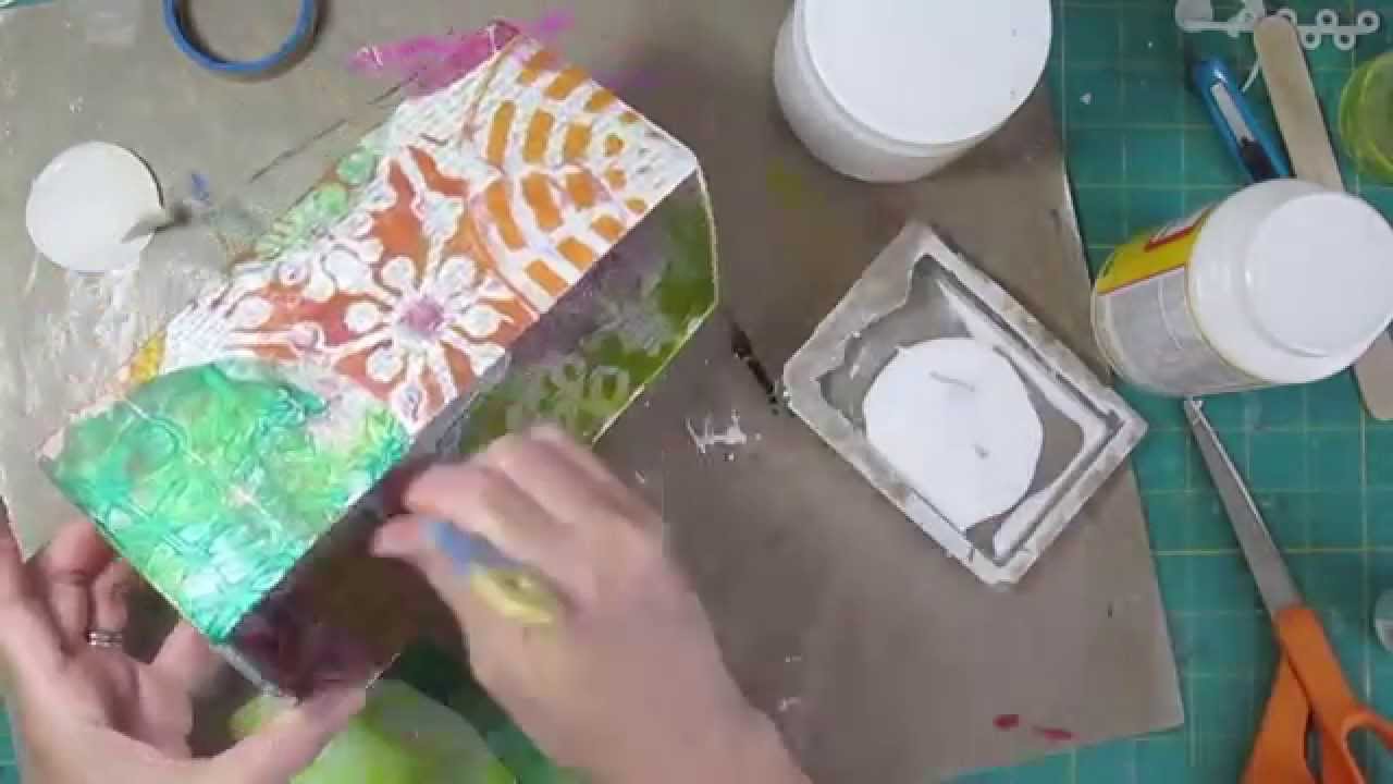 Papercrafting Covering a Box
