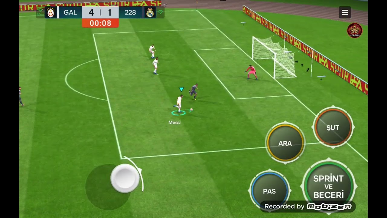 Fc mobile de    karşı atak modunda dünya klası 5  ulaştım ( paslarım hiç iyi değildi )  