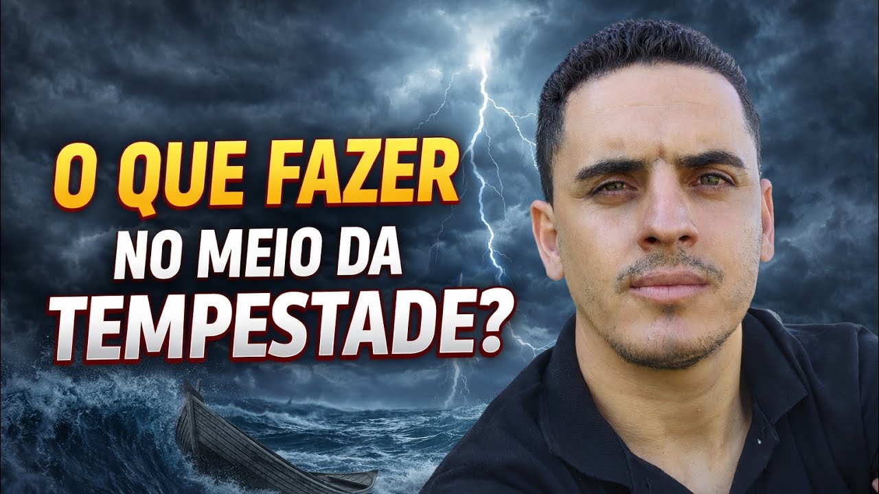 O Que Fazer No Meio da Tempestade? 