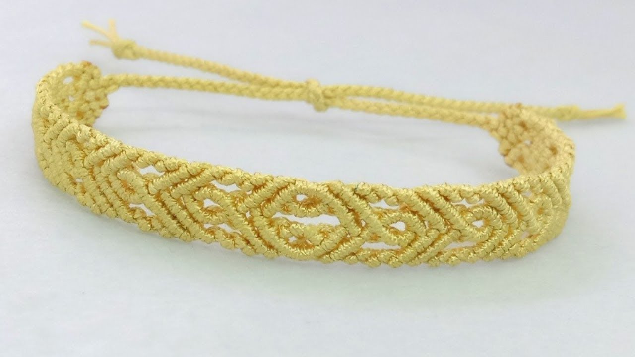DIY!! Macrame Bracelet / Step By Step Tutorial
