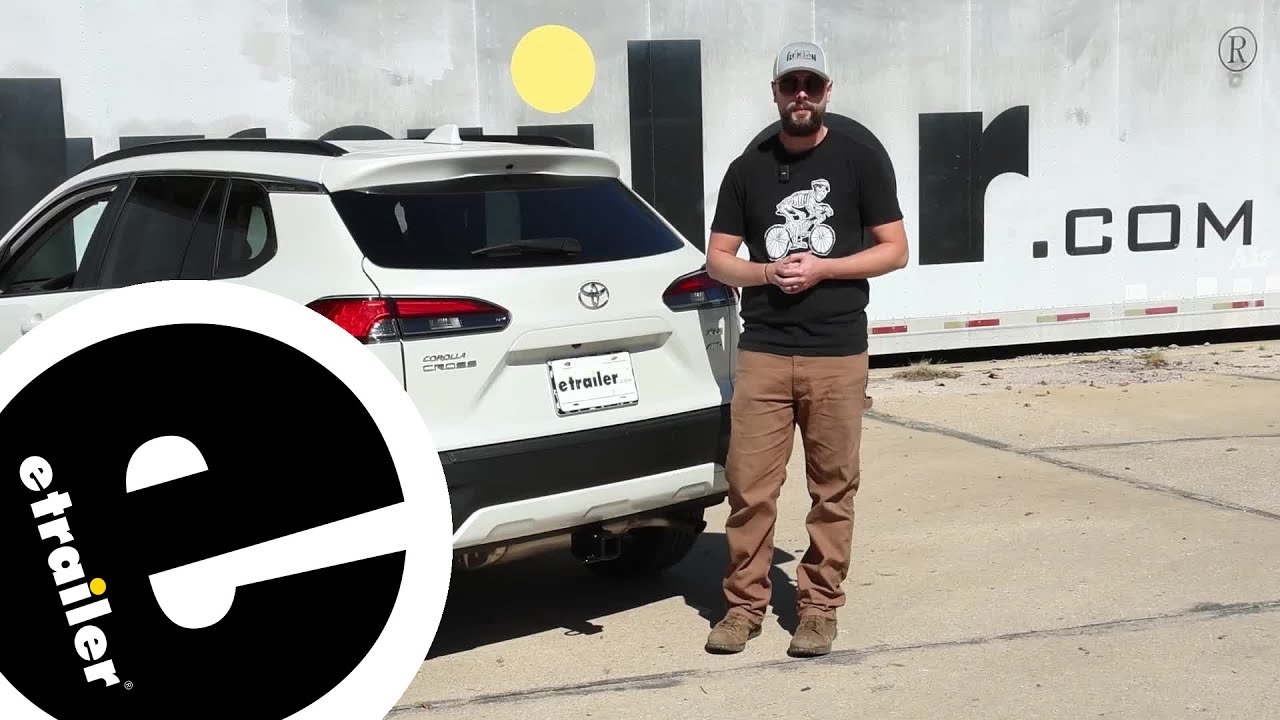 etrailer | Installing the Curt Trailer Hitch Receiver on a 2024 Toyota Corolla Cross