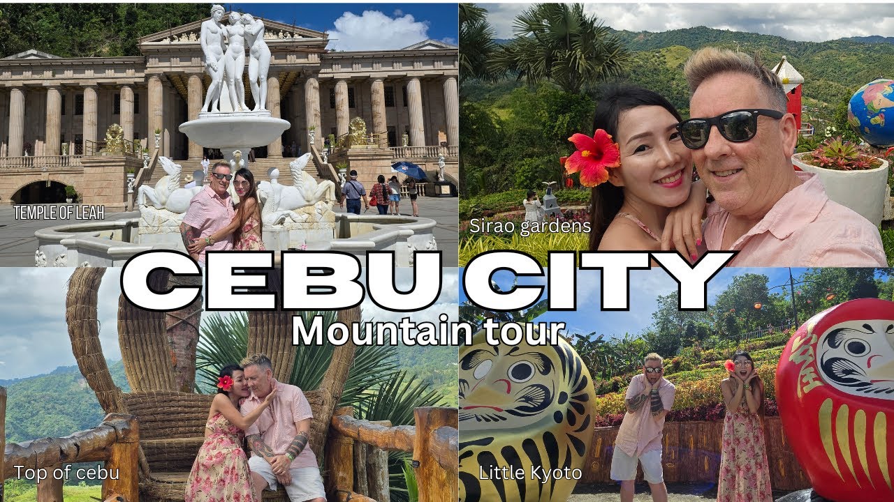 Cebu City: Mountain/Uphill tour--Temple of Leah-Sirao Garden-Little Kyoto