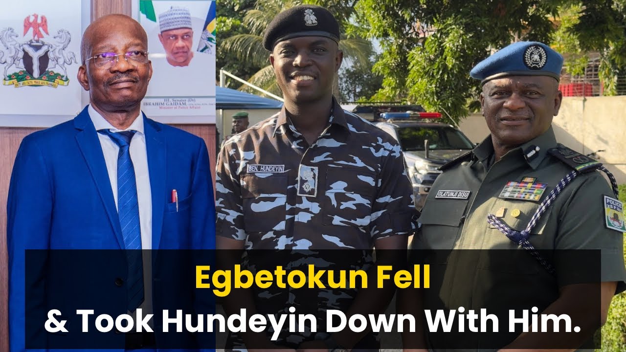 How Egbetokun Fell From Power & Took Hundeyin’s Career Down With Him