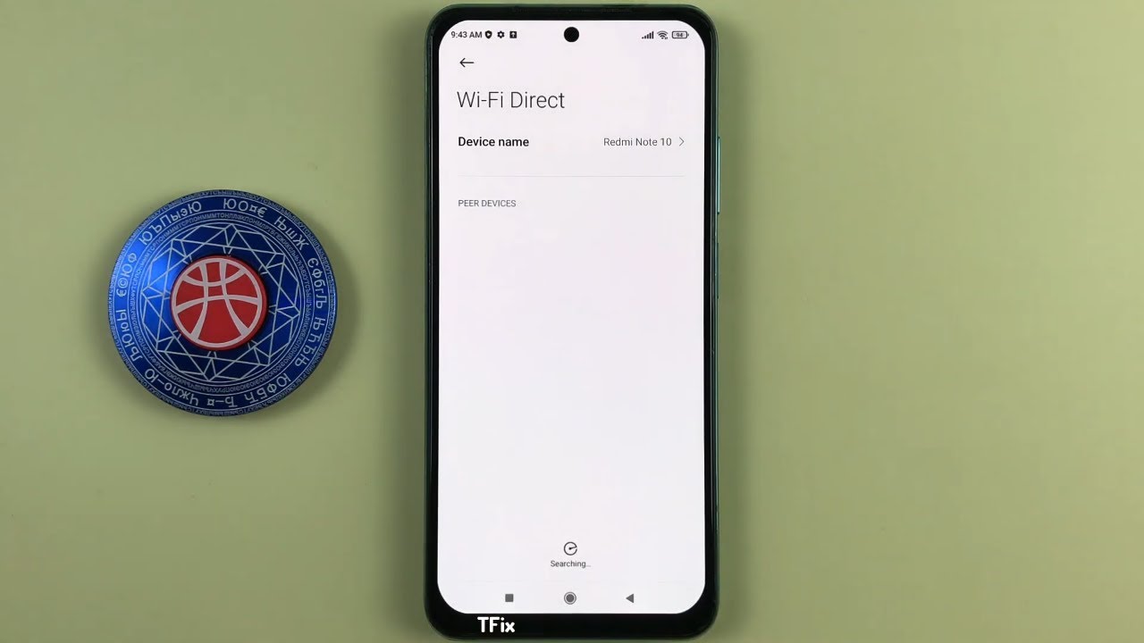 Wifi Direct on Xiaomi Redmi Note 10 Android 11