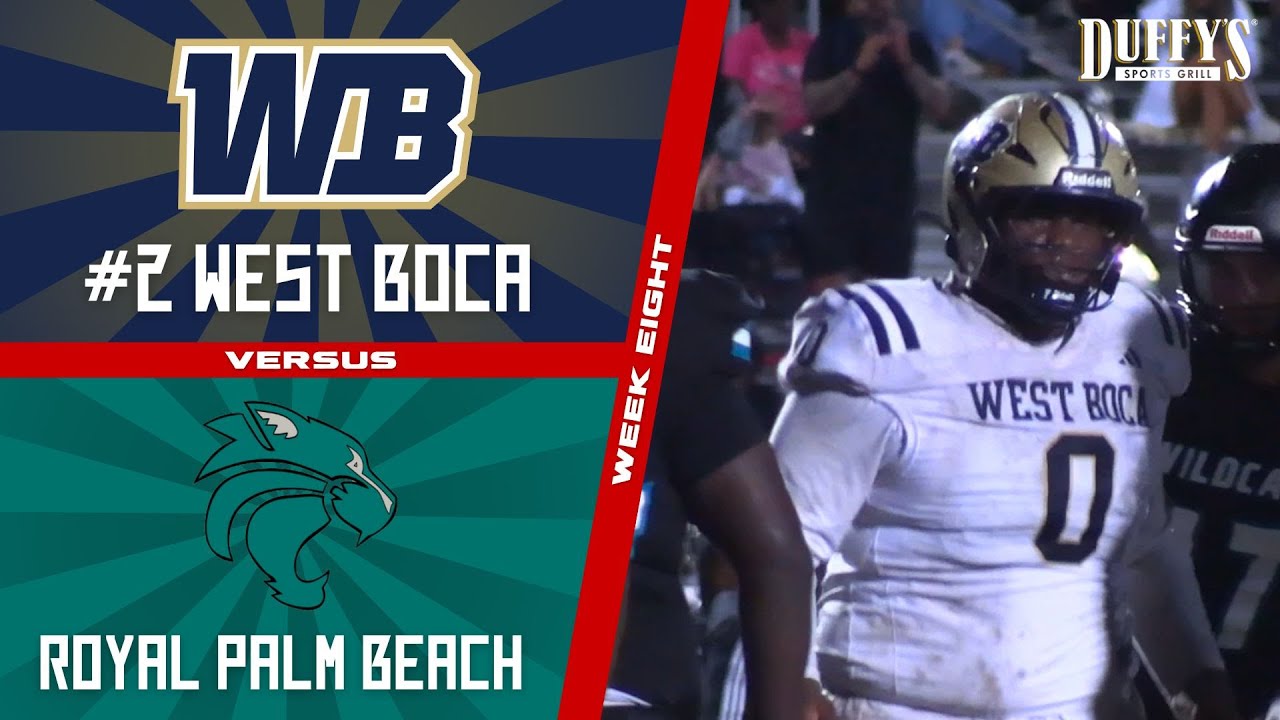 No. 2 West Boca pitches 31-0  Shutout Win Over Royal Palm Beach | Bulls Stay Dominant