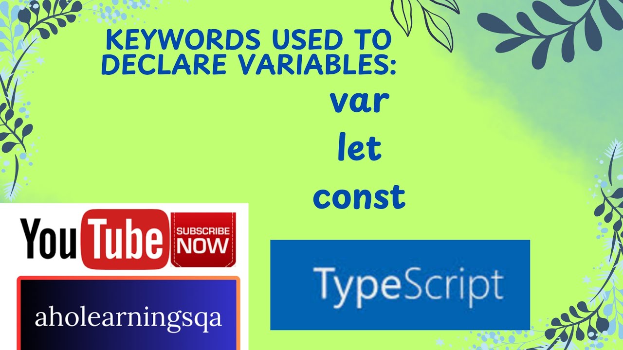 Learn var, let and const in TypeScript in minutes! Avoid common mistakes