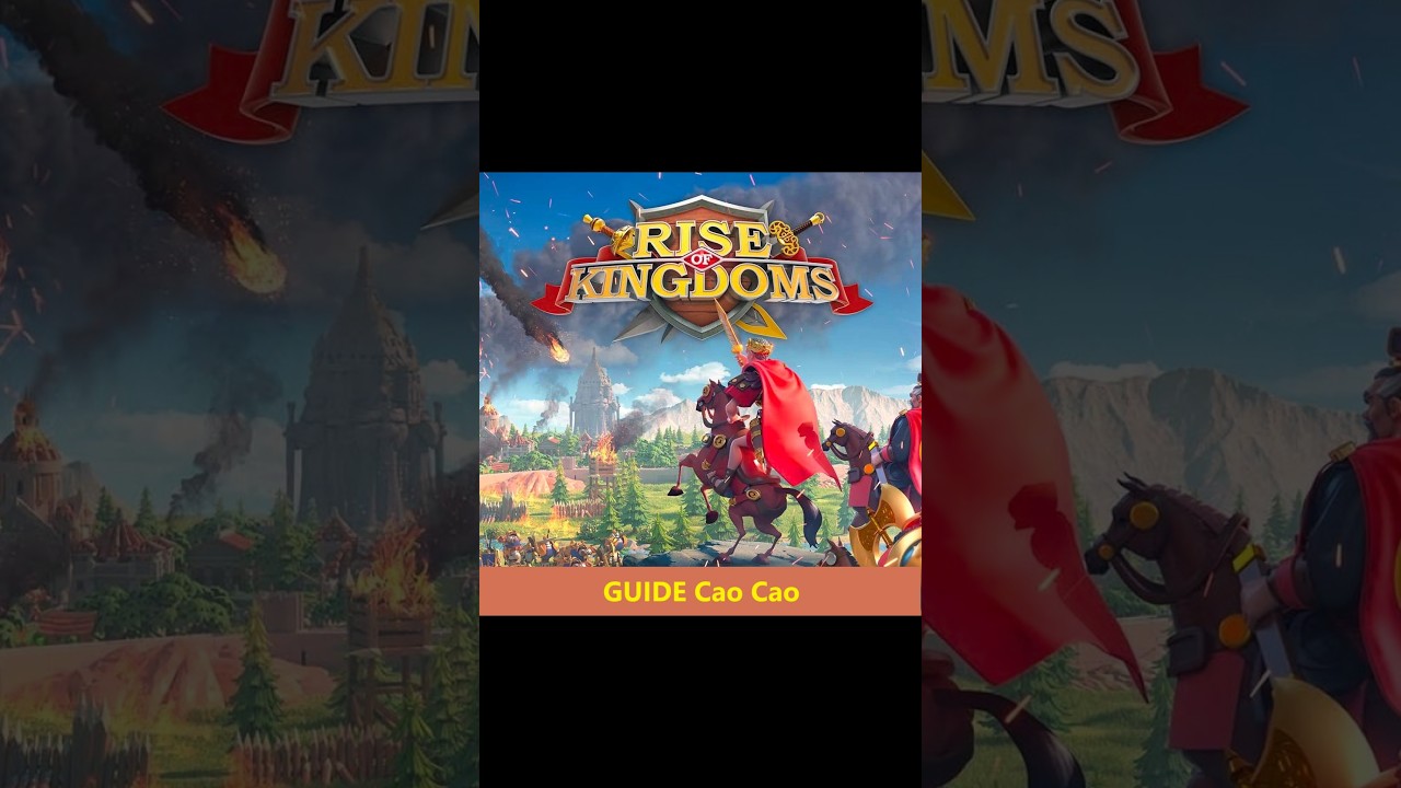 Rise Of Kingdoms guide build Cao Cao #riseofkingdoms #gametips #build #caocao #shorts