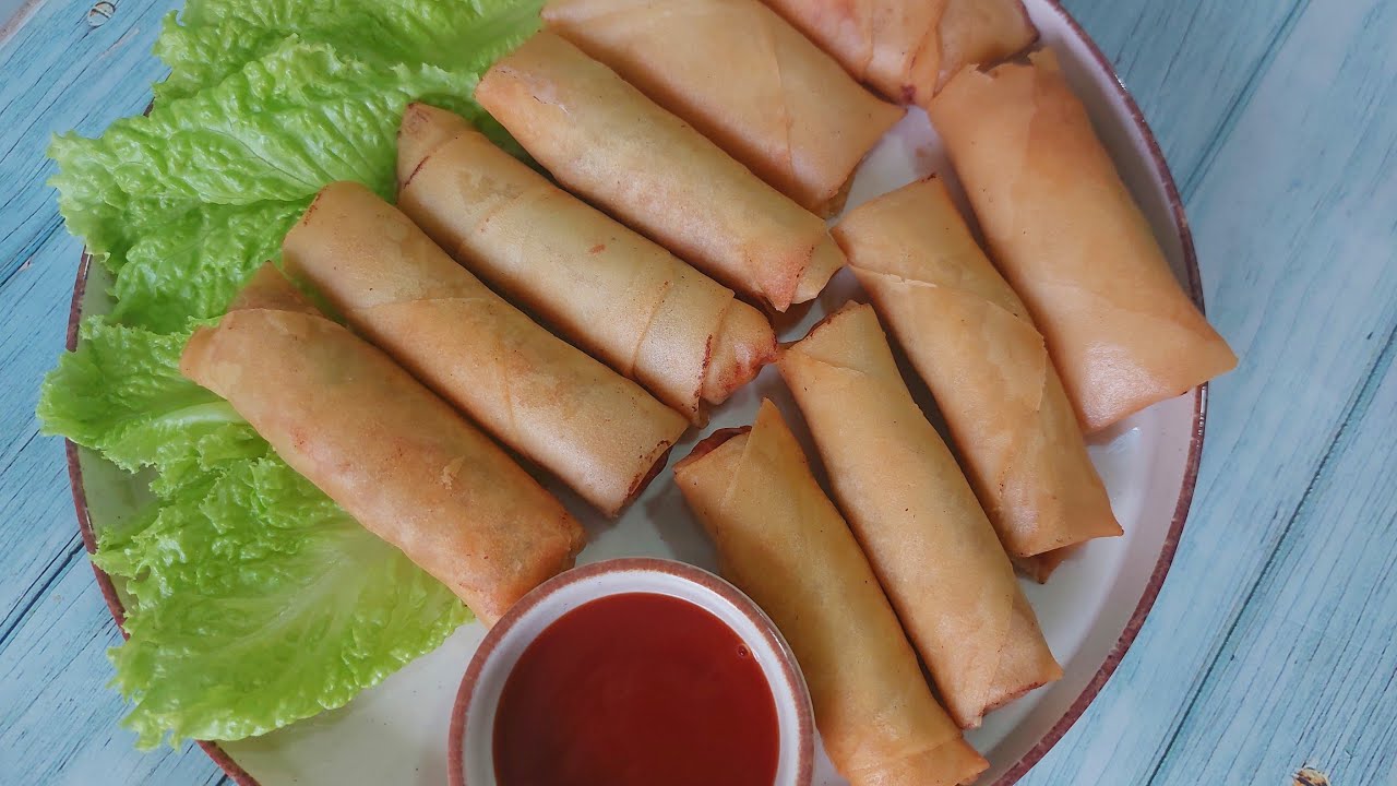 Chicken Spring Rolls Recipe For Iftar | Crispy Chicken Spring Rolls For Ramzan 2025