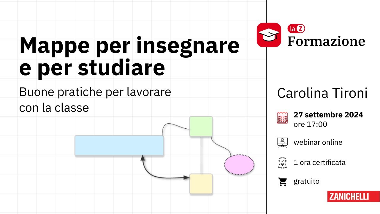 Webinar - Mappe per insegnare e per imparare