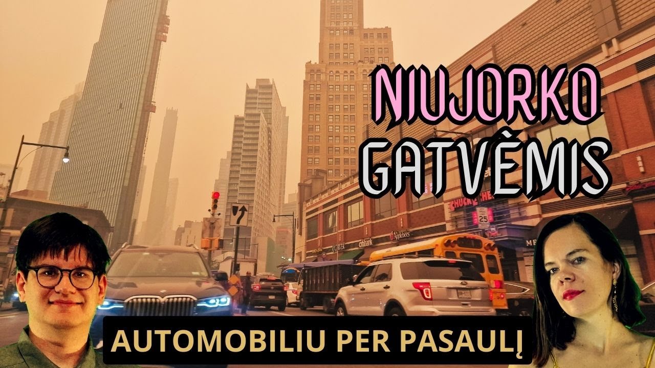Važiuojam per Niujorką! | AŽ automobiliu per pasaulį