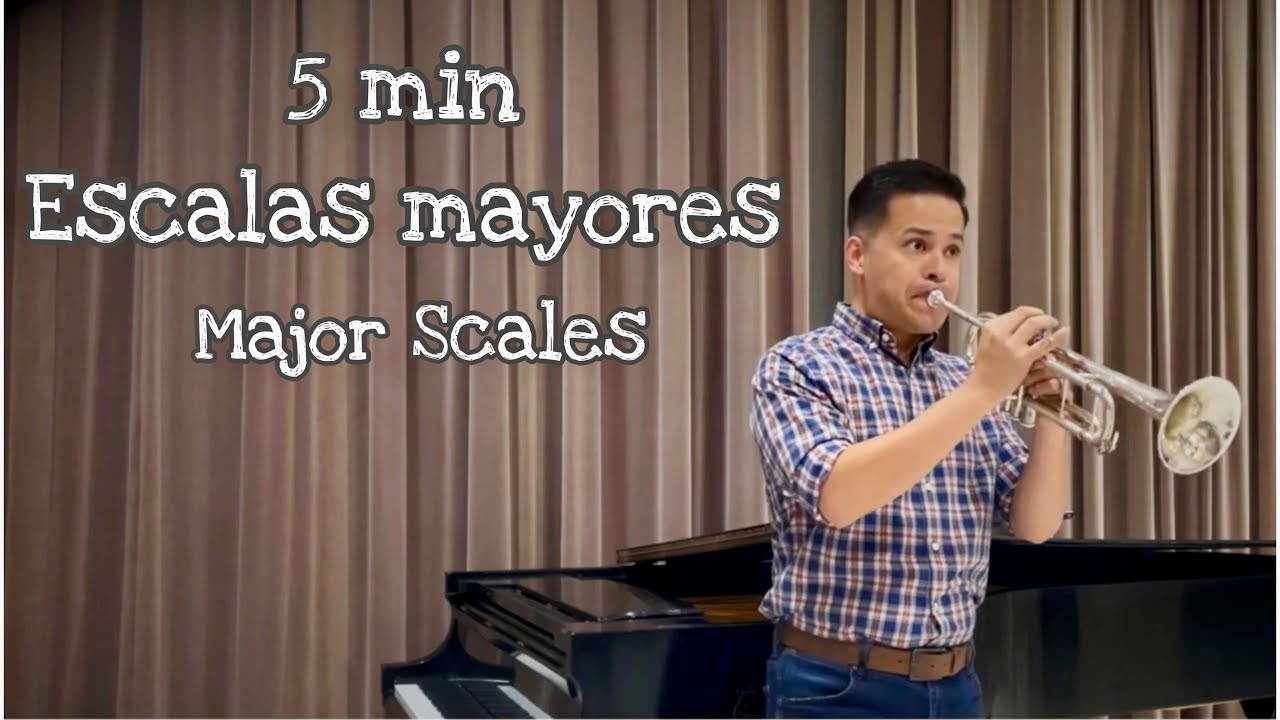 5min DE ESCALAS MAYORES - 5min Major Scales