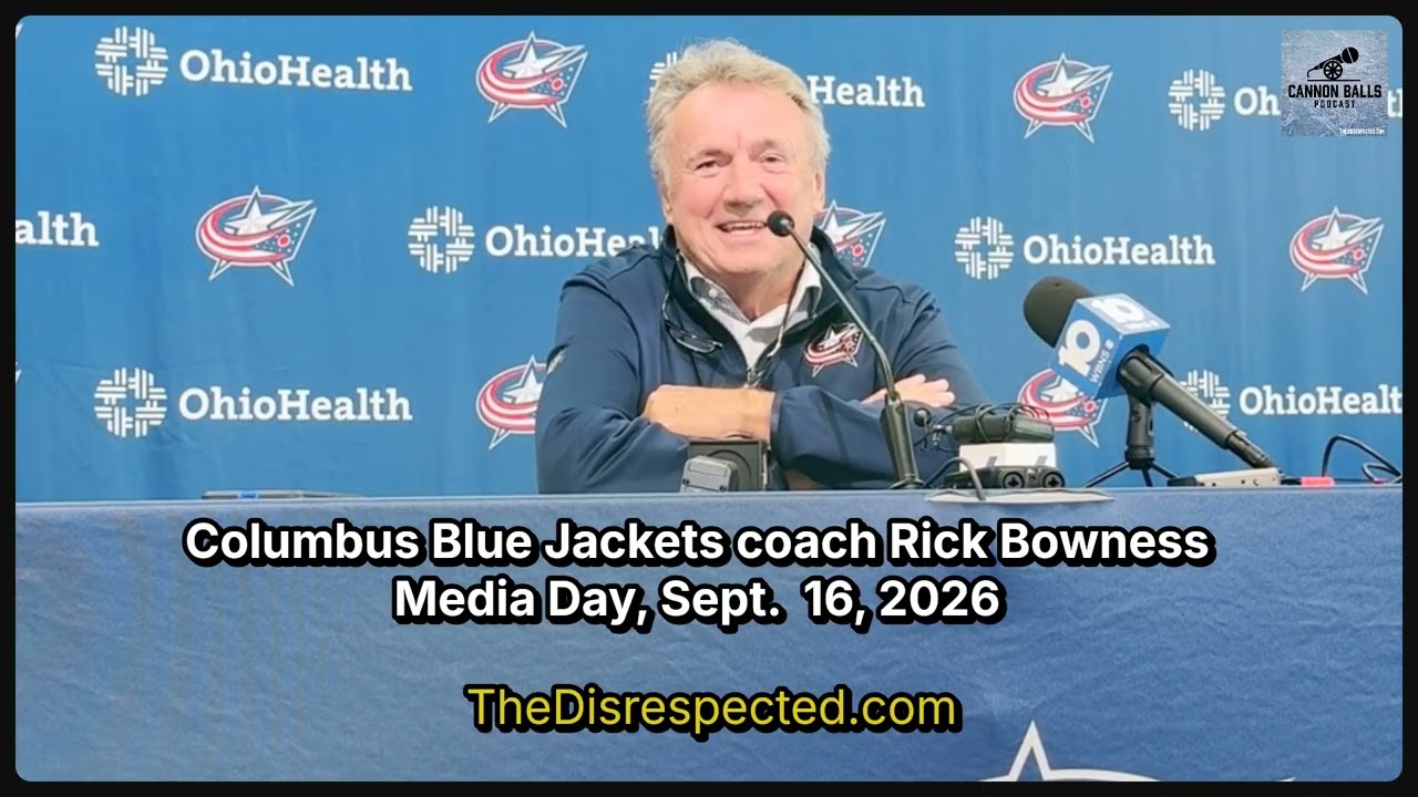 Columbus Blue Jackets coach Rick Bowness on Media Day