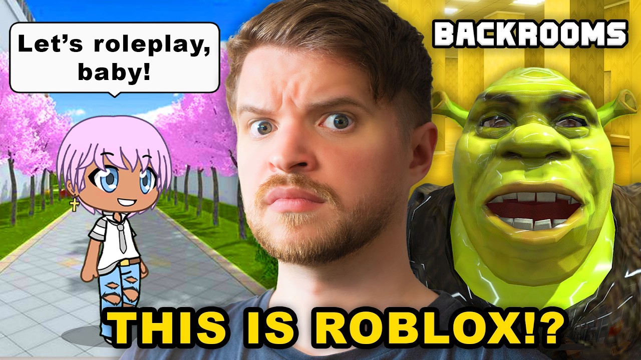 Grown Man Plays the STRANGEST Roblox Games