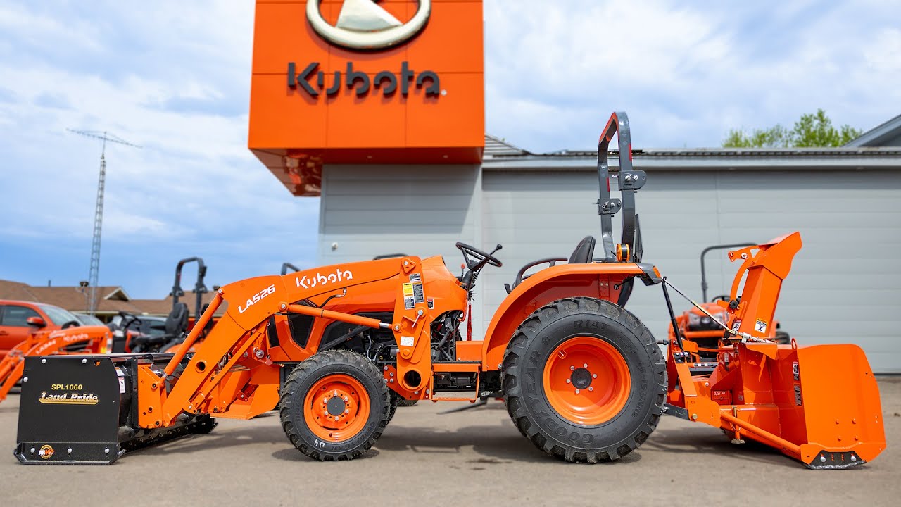 Kubota's LARGEST Tractor WITHOUT Emissions!