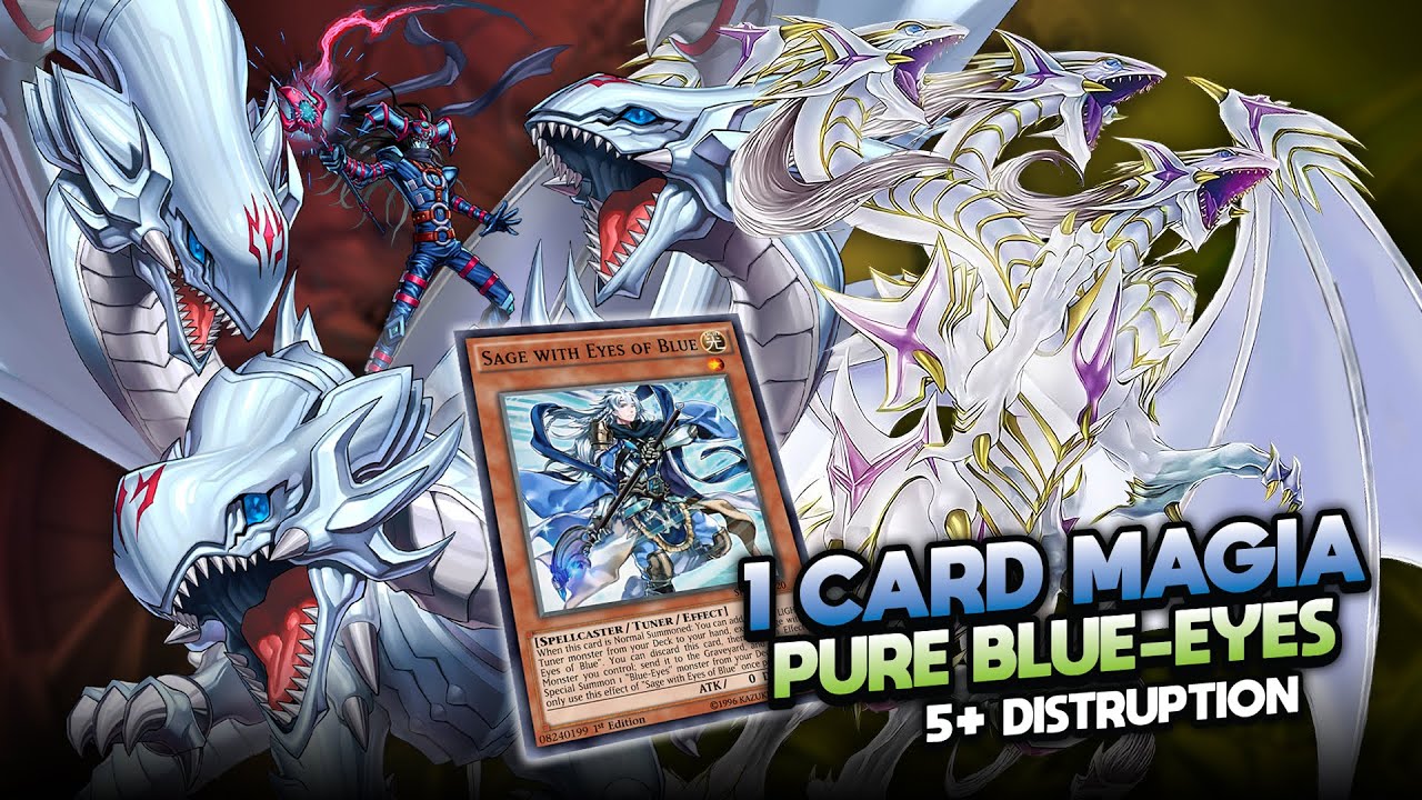 Pure Blue Eyes 1 Card Magia Combo | Yu-Gi-Oh