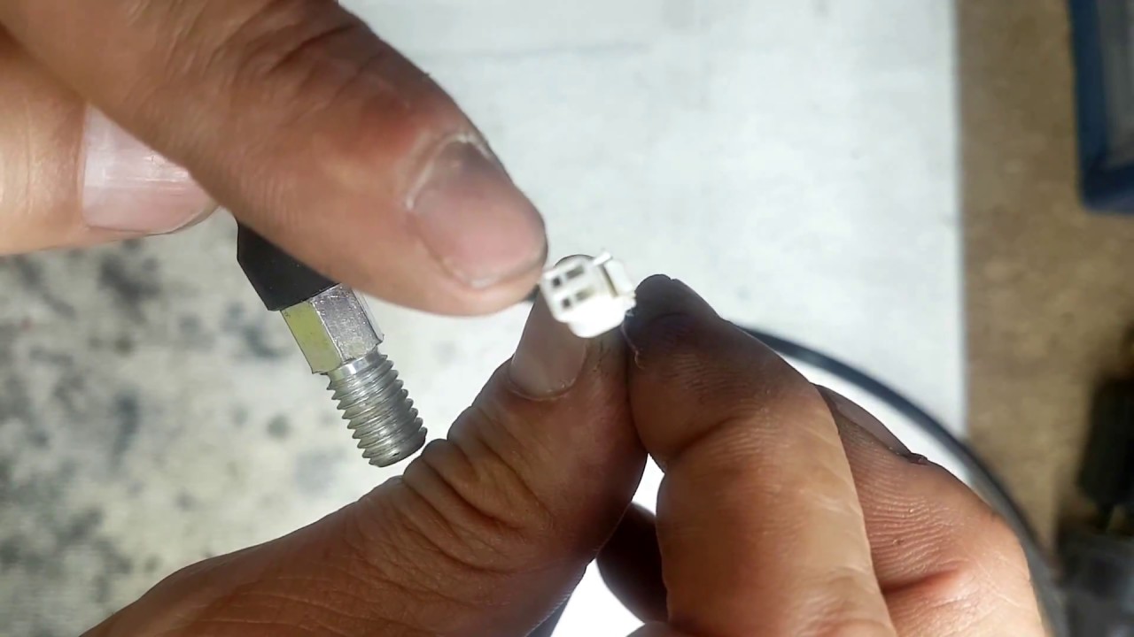 Probando un sensor de velocídad.