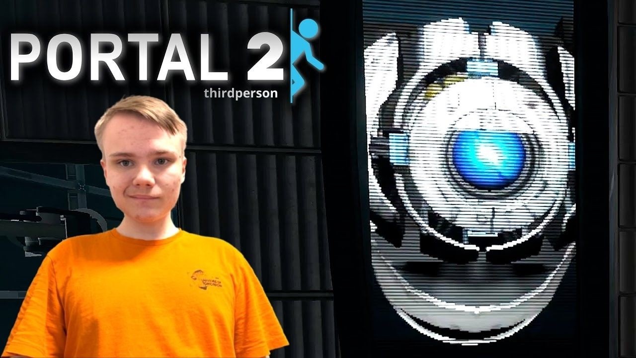Продолжаю проходить Portal 2 от третьего лица|Part 8🔥