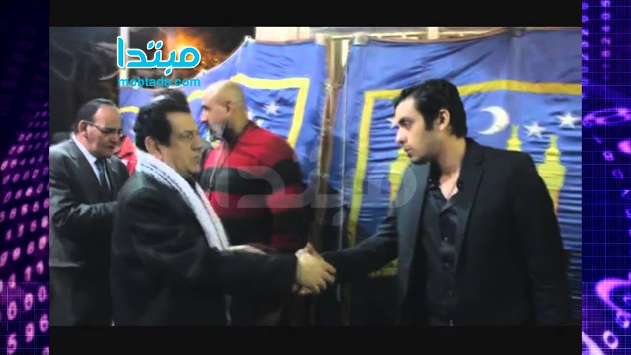 نجوم الفن فى عزاء الراحل إبراهيم يسرى‎