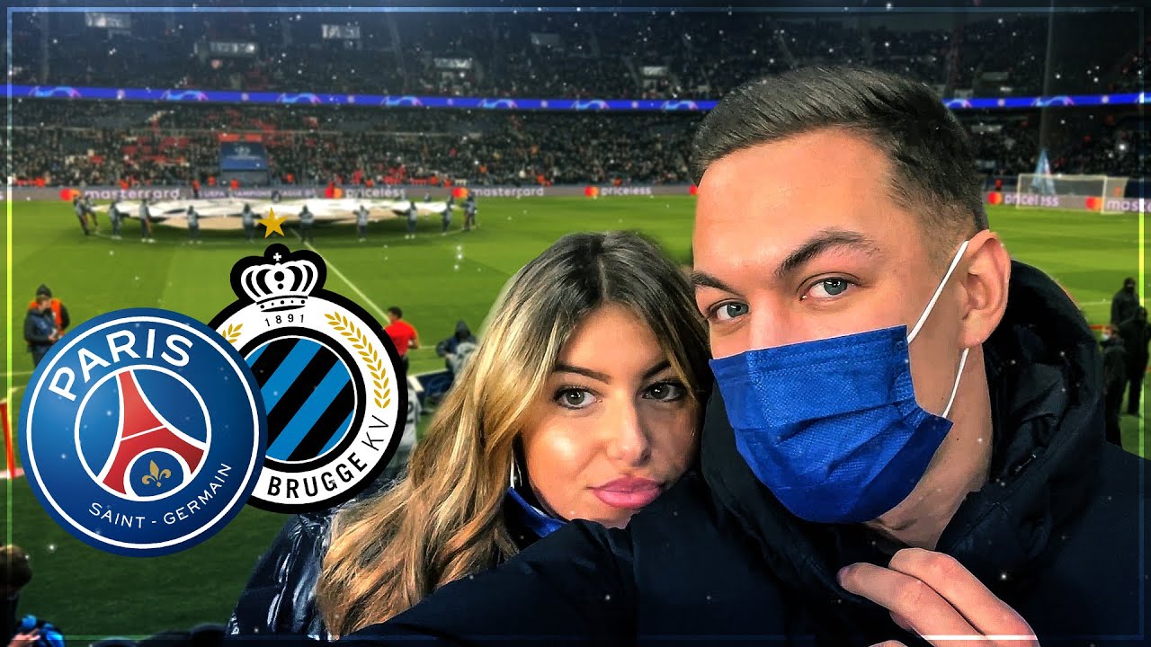 SON 1ER MATCH AU CARRÉ VIP ! PSG-BRUGES !