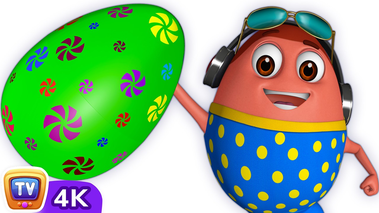 Learn GREEN Color | Surprise Eggs Colors Ball Pit Show | ChuChu TV #ChuChuTV100M