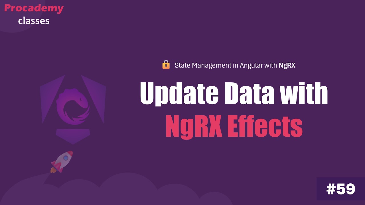 #59 Updating a Course in Database | State Management in Angular with NgRX