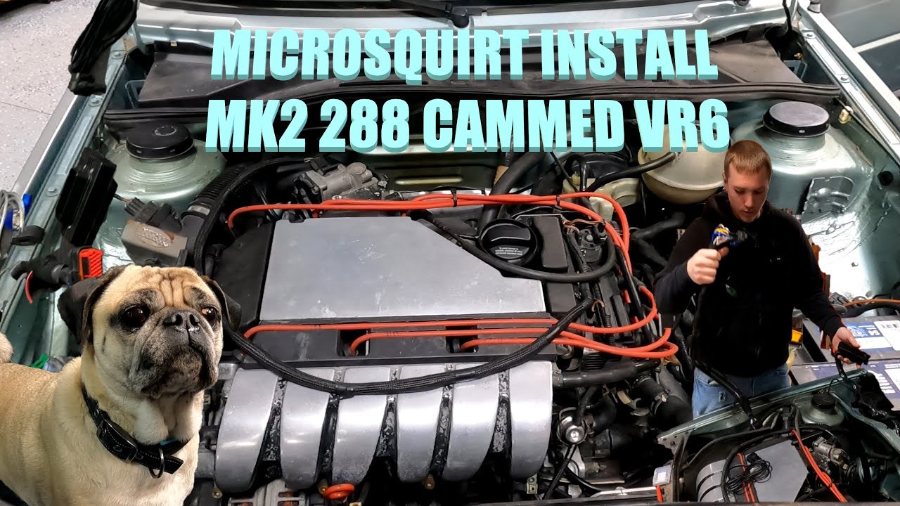 Установка автономного ЭБУ VR6 MICROSQUIRT по принципу Plug & Play.