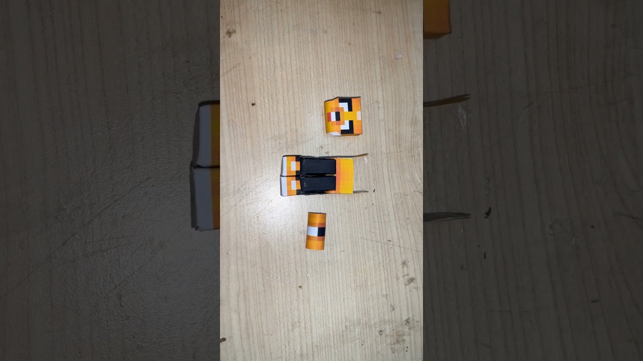 Minecraft paper craft 🫵 template link description #minecraft #papercraft #minecraftpapercraft