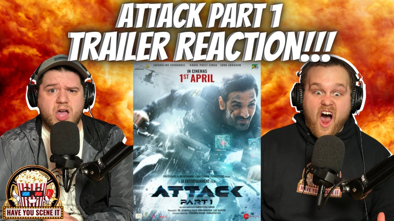 Attack Part 1 TRAILER REACTION!!! | Lakshya Raj Anand | John Abraham | Jacqueline Fernandez |