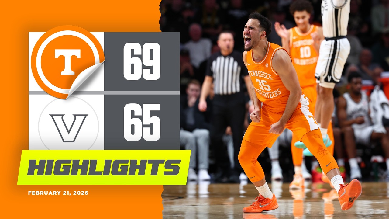 HIGHLIGHTS | Vols 69, No. 19 Vanderbilt 65 (Feb. 21, 2026)