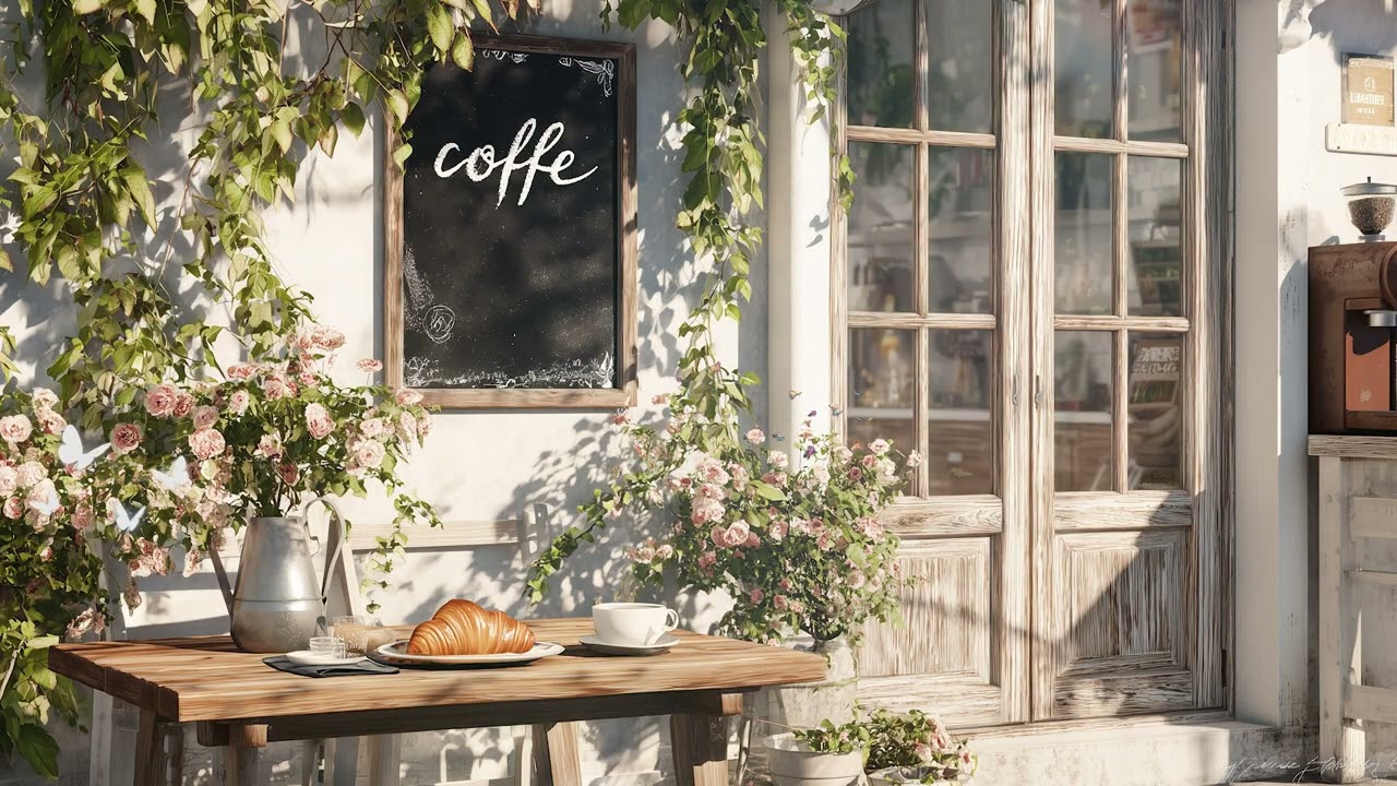Soft Morning Jazz ☕ | Cozy Café Ambience for Relaxing, Work & Focus 3 Hours