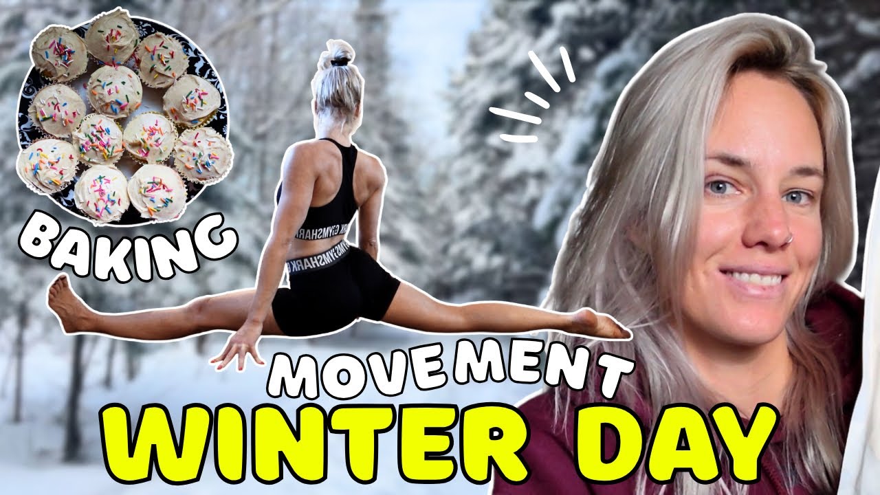 A Cozy Winter Day ⛄️🧁 Movement, Comfort Food & Simple Routines