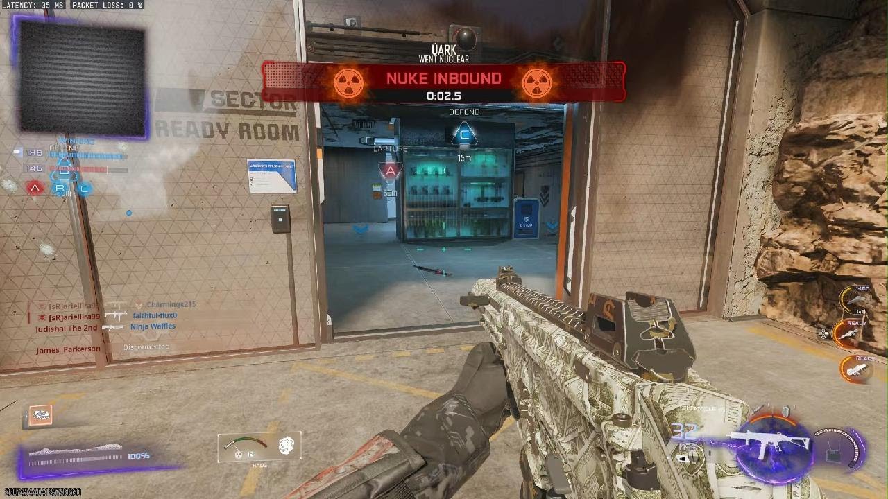 Call of Duty BO7 Nuke on Cortex against some Tryhards