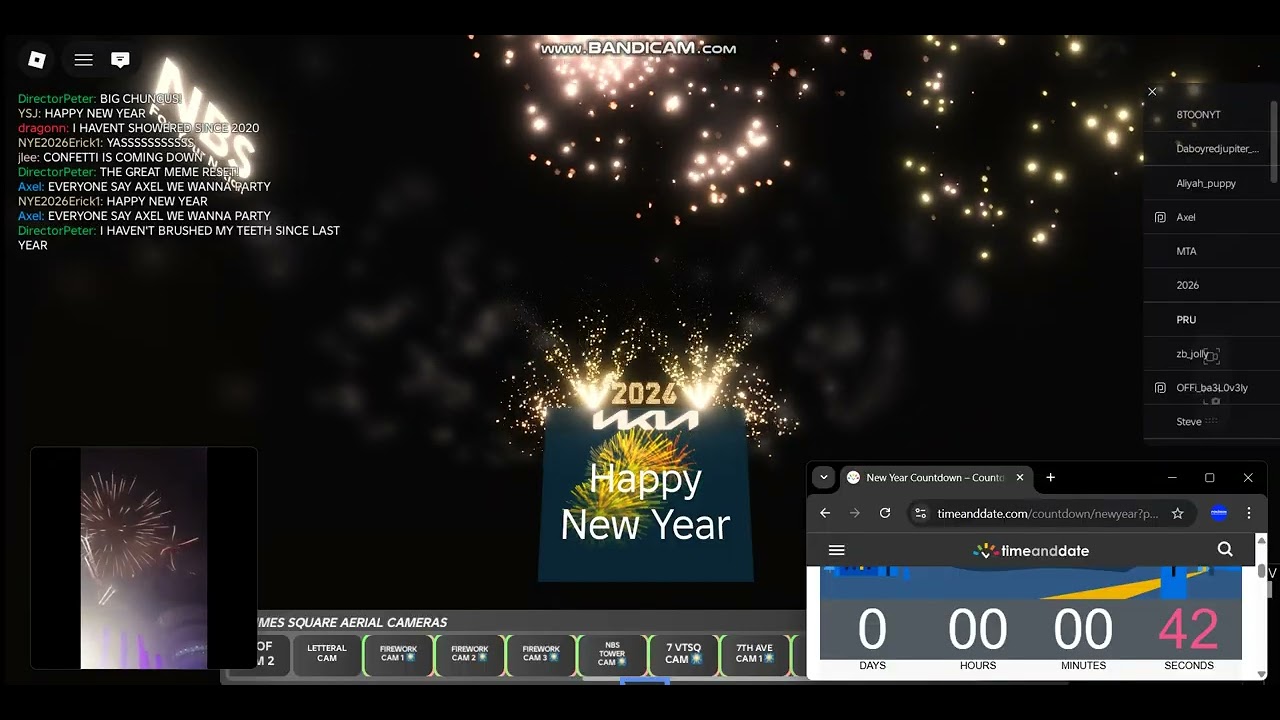 ROBLOX: VTimes Square 2026 Ball Drop (12/31/2025 - 1/1/2026)