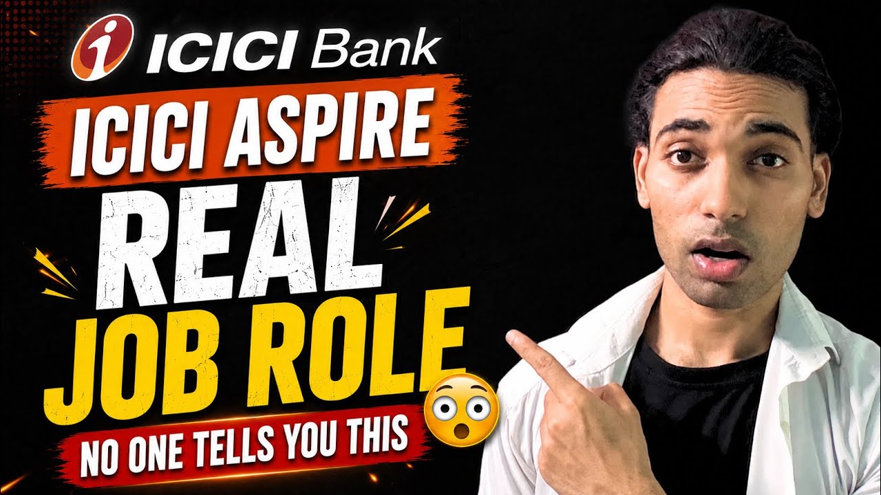 ICICI Aspire Program Job Role Exposed 😳 | Daily Routine, Salary, Career Growth & Work Pressure