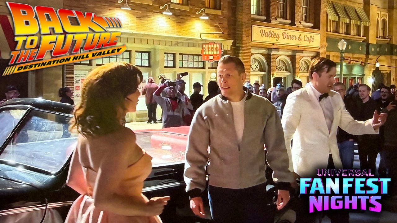 Back To The Future Destination Hill Valley Full Experience - Universal Fan Fest Nights
